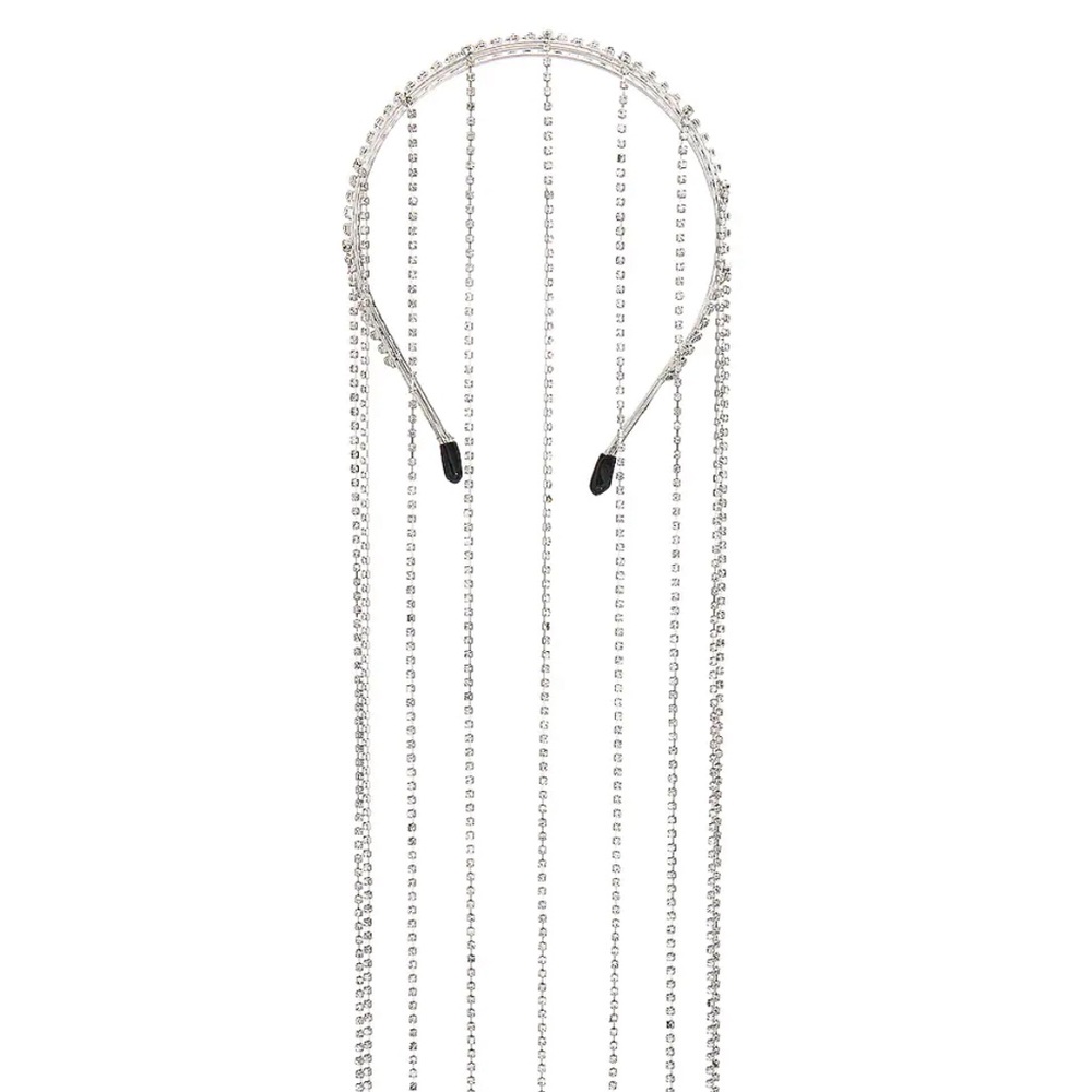 ๐ค Amanda Sceats Crystal Veil Headband - NWT ๐ค - Picture 4 of 10